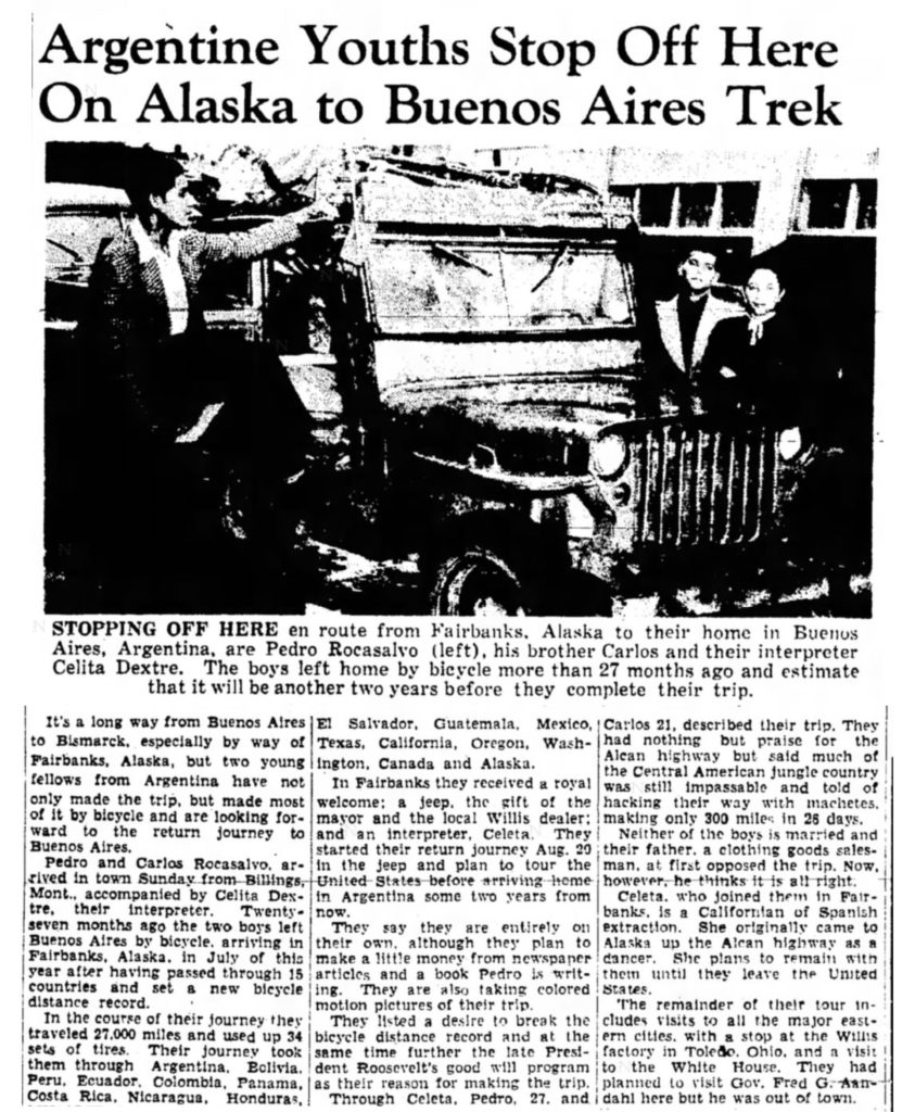 1948-09-21-bismarck-tribune-rocasalvo-argentina-trip