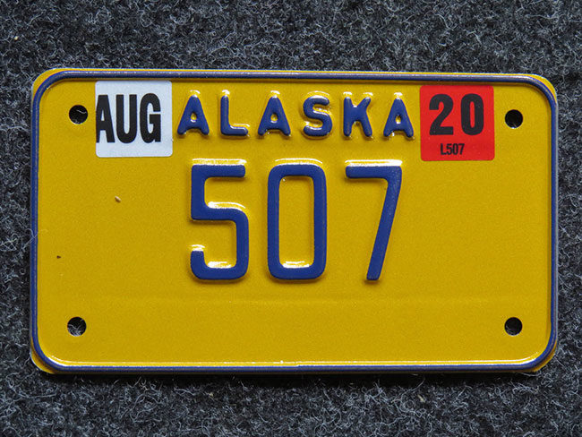 license-plate-paul-stainless-trailer-build