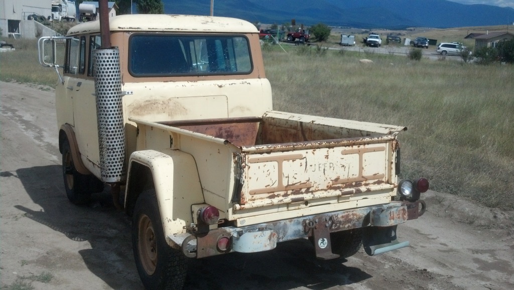 1964 jeep willys forward control FC-170 M-677 crew cab 4X4 marine issue. 