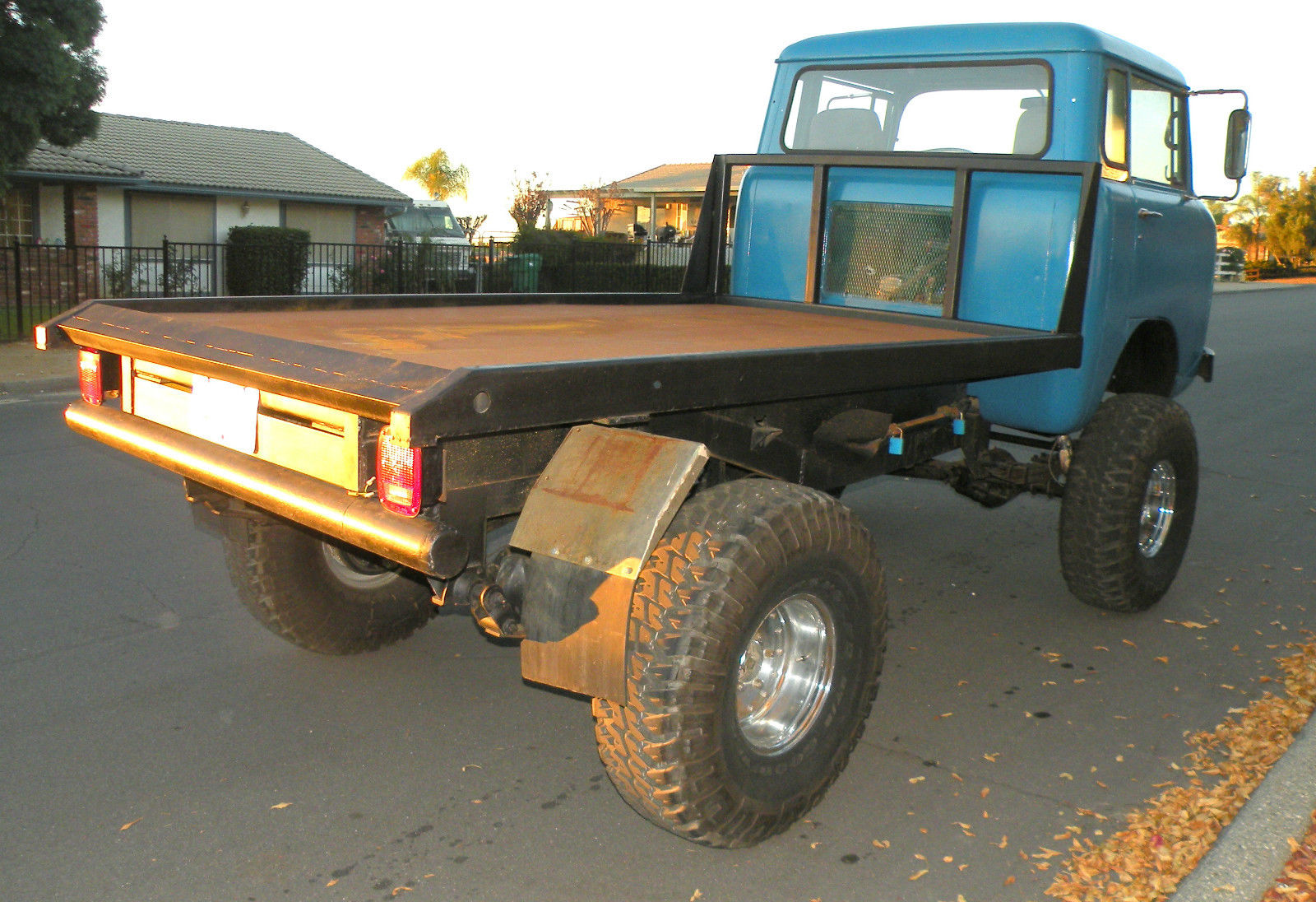Up for sale is a 1962 Willys Jeep FC Forward Control Flat Bed Truck 4X4 Mer...