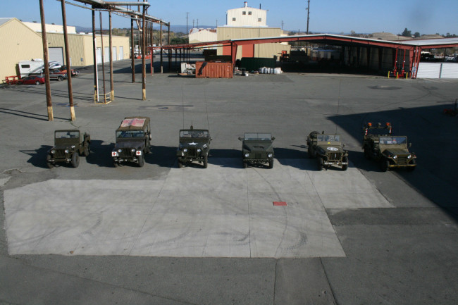 group-of-military-jeeps