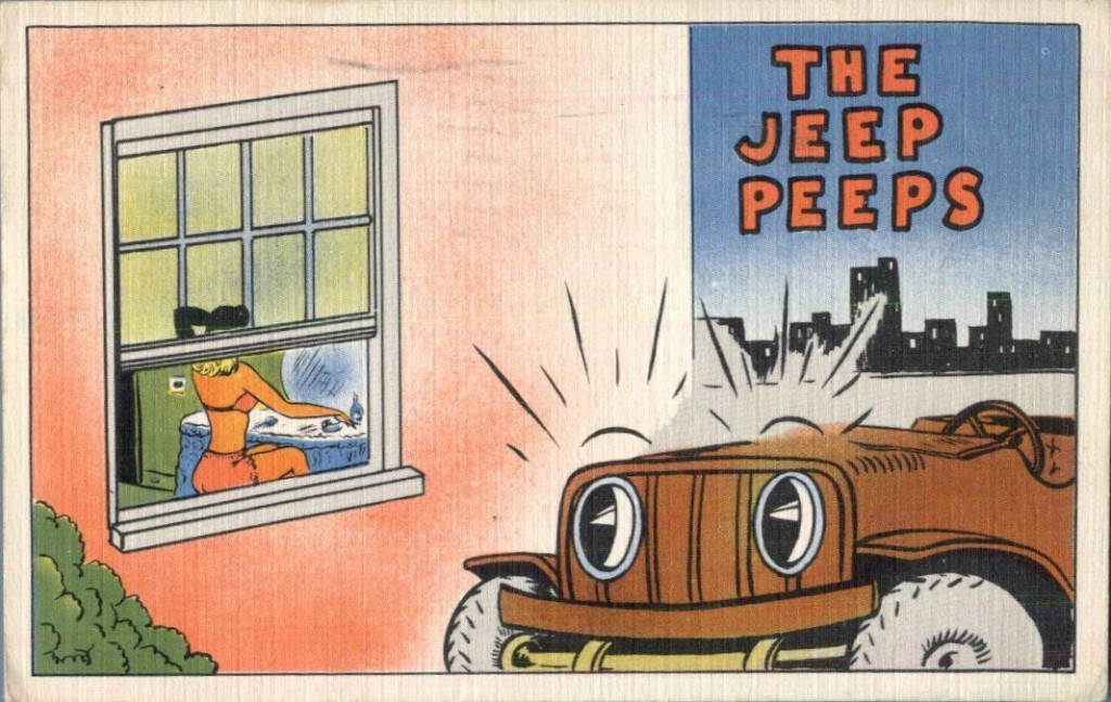 1943-jeep-peepingtom-postcard1