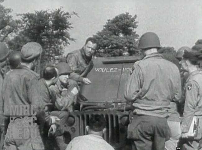 1944-june-fox-movietone-giving-french-lessons