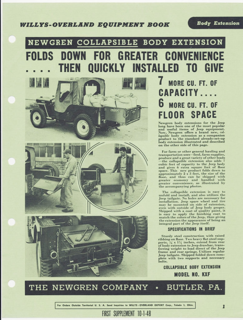 1947-special-equipment-bed-extension-newgren-collapsible