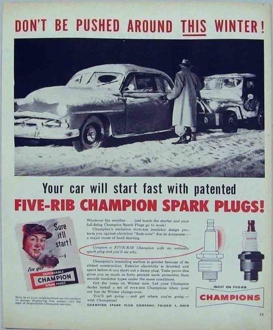 1954-champion-spark-plug-ad-cj2a-snow