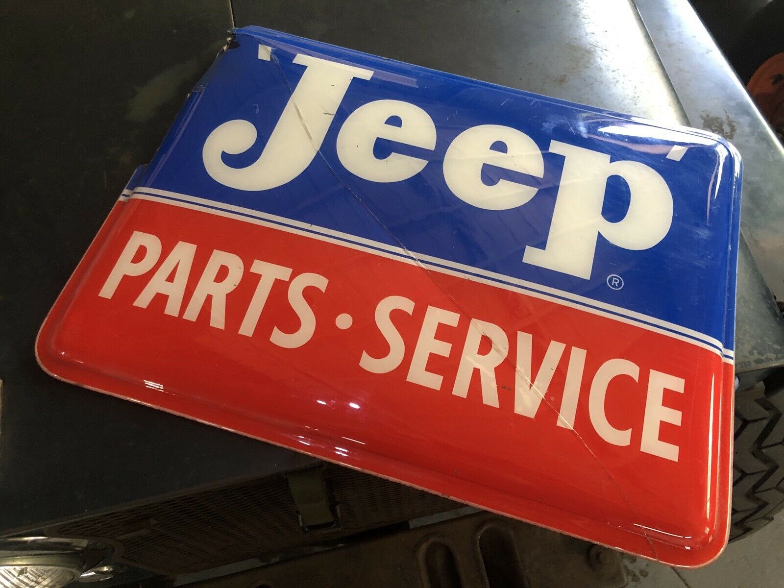 ‘Jeep’ Parts • Service Sign on eBay eWillys